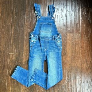 Gap Kids Ruffle Jean Overalls